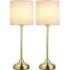 imageCordless Table Lamp 8000mAh Dimmable 2700K Touch Control Portable LED Wireless Rechargeable Battery Operated Desk Lamp Kitchen Lamp Fabric Shade for Dining Room Bedroom Living Room179inches