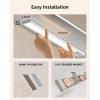 imageEZVALO 10inch Under Cabinet Lighting 2500mAh Rechargeable Motion Sensor Lights Indoor with 3 Color Temps 2 Pack Magnetic Closet Light 80 LED Dimmable Under Counter Lights for Kitchen Shelf StairSilver