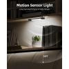 imageEZVALO 3 Pack 7 Motion Sensor Light Indoor Wireless Under Cabinet Lighting 30 LED Rechargeable Closet Lights Dimmable 3 Color Temperatures Counter Lights for Wardrobe Pantry Bedroom KitchenBlack