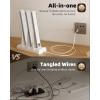 imageEZVALO 5 Pack Under Cabinet Lighting Rechargeable Motion Sensor Light LED Closet Lights Wireless 5700K Dimmable Timer Magnetic with Remote Control for Kitchen Closet StairCool White