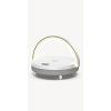 imageEZVALO Gift for Her Music Table Lamp with Wireless Charger 4 in 1 Touch Bedside Lamp Portable Bluetooth Speaker Phone Holder Dimmable LED Night Lights Birthday Gifts for Women Men Dad MomWhite