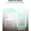imageEZVALO LED Wall Mounted Lights 5500mAh Rechargeable Wall Sconces Lamp 3 Color Temps ampamp Remote and Touch Control 360Rotation Dimmable Cordless Wall Light for Bedroom Reading Study Bedside 2 PackWood