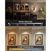 imageEZVALO Spotlights Indoor with Remote 5500mAh Rechargeable Picture Lights Wireless LED Uplighting with TimerDimmable 3CCT Display Lights for Plant Painting Artwork Accent Lighting 2PackBlackGold