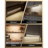 image:imageEZVALO 17Inch LED Motion Sensor Closet Light Rechargeable 3600mAh Battery 150 Lumens NoGlare Curved 3 Color Temperatures amp Dimmable Cabinet Light for Wardrobes amp Shelves17inch