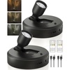 image:imageEZVALO Rechargeable Spot Lights Indoor Plant Uplights Accent LightingBlack
