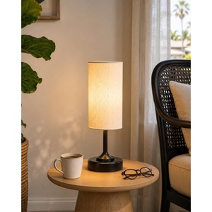 image:imageEZVALO Cordless Table Lamp Small Dimmable Bedside lamp with TimerBlack